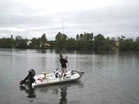 photo peche en bateau du tarn 